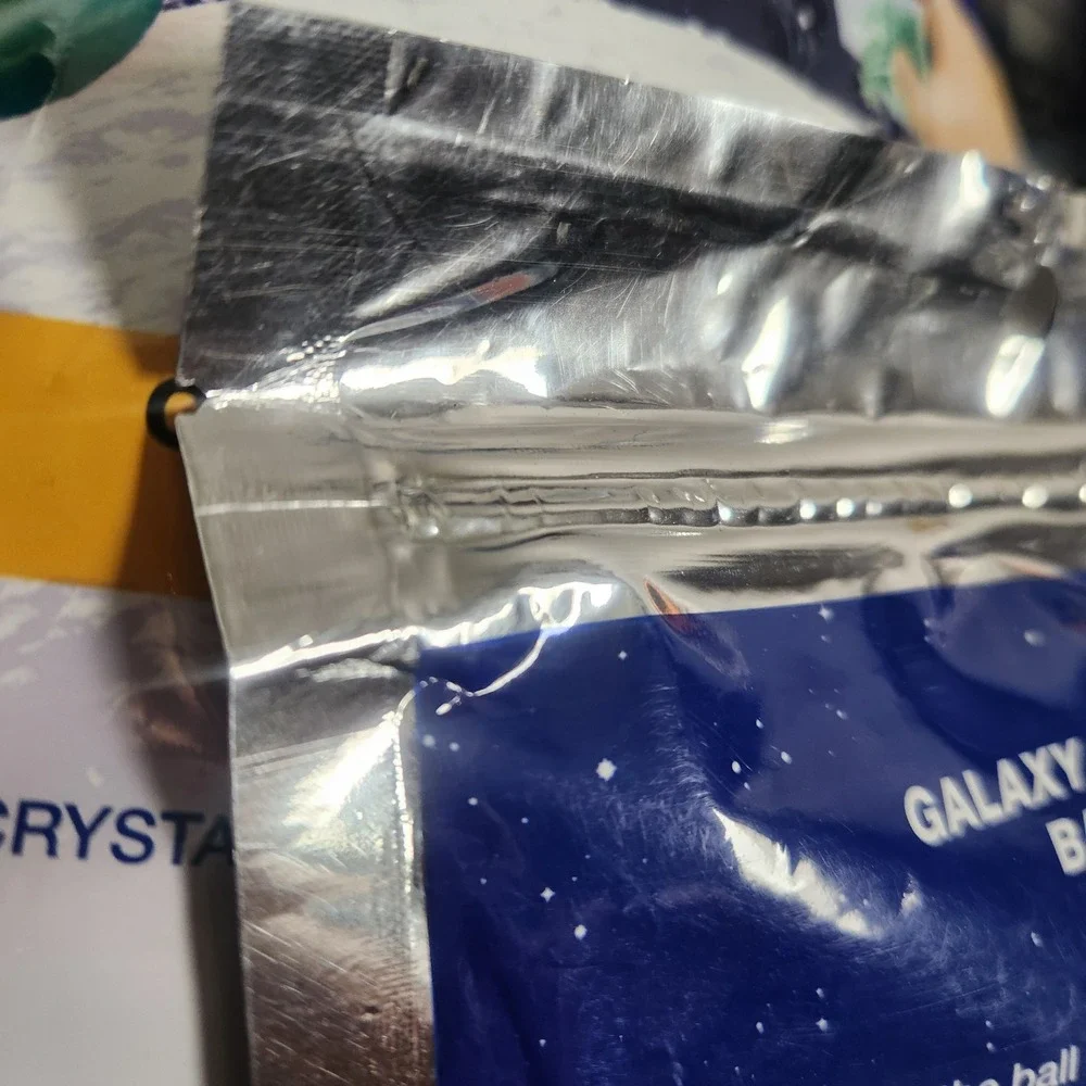 Over the Moon Galaxy Bounce Balls‎ Crystal Mix  8 Packs Science Projects Ages 6+